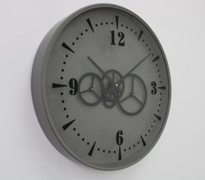 שעון גלגלי שיניים מסתובבים